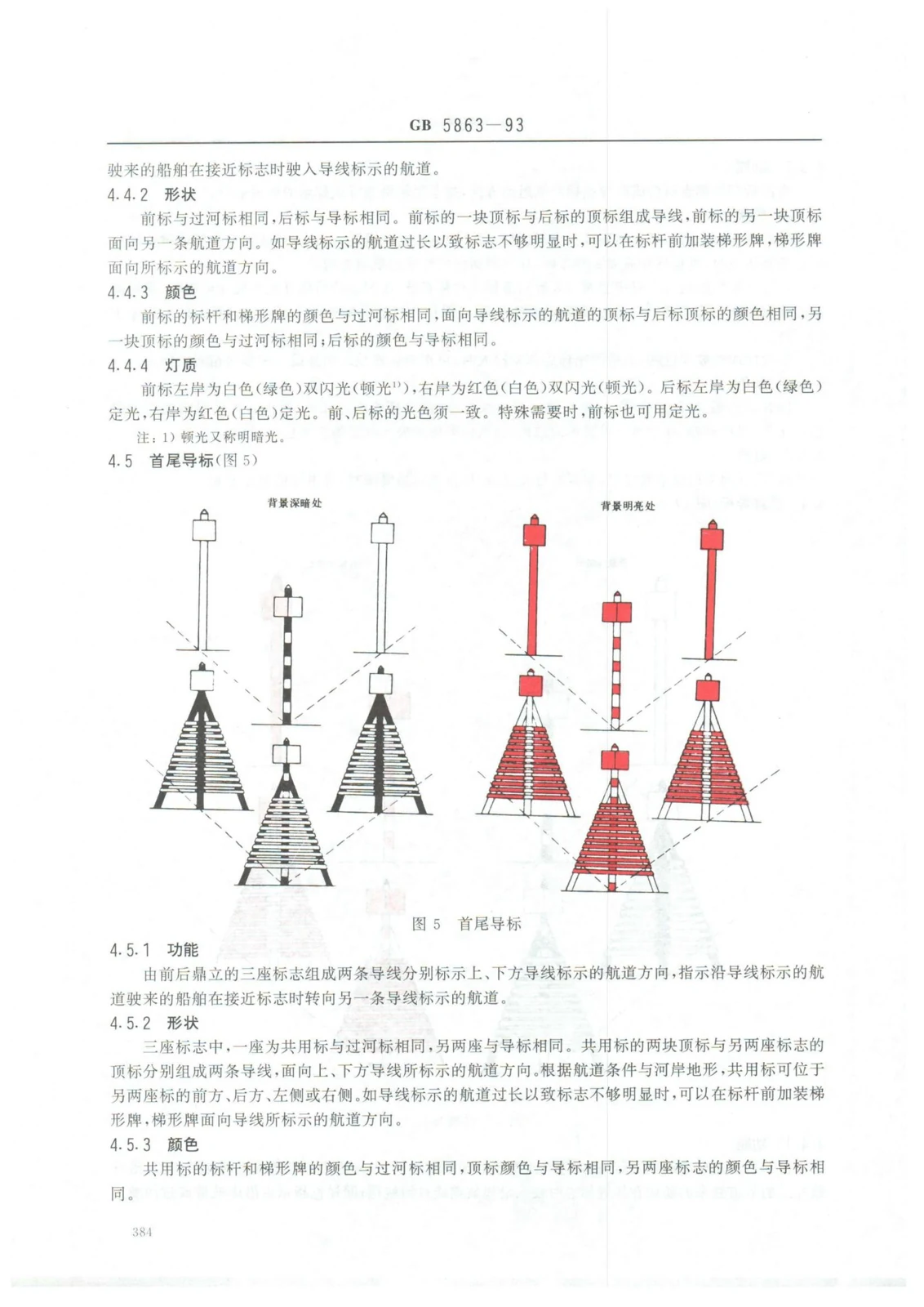 航标灯的设置与规范参考方案 — 5
