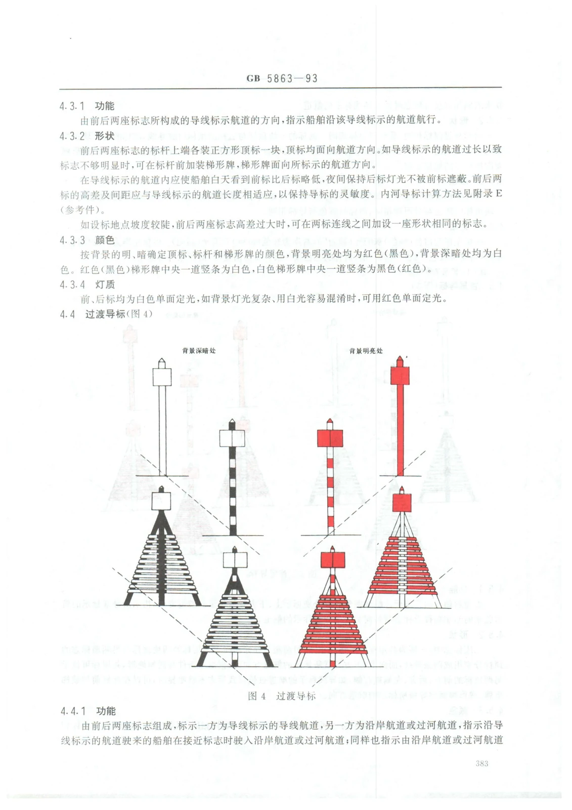 航标灯的设置与规范参考方案 — 4